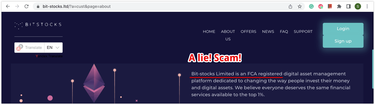 Bit-stocks.ltd Review - Is Bit-Stocks a Scam or Safe? - Scamosafe.com